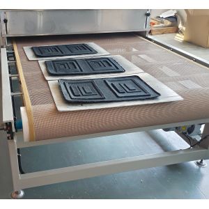 Microwave Drying Machine with Rapid Moisture Removal System for Pulp Molding