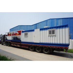 3 Stage 400V Skid Mounted Sludge Treatment System