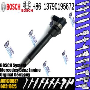 0445110024 New High Quality Injector A6110700687 6110700687 Common Rail Injector