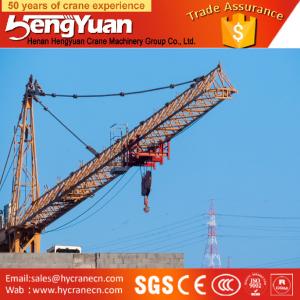Cheap QTZ series tower crane for sale in dubai,luffing jib dubai tower crane for sale