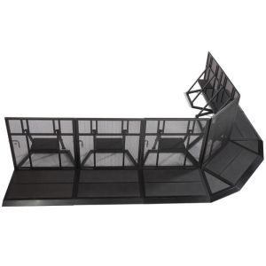 Cheap Aluminum Crowd Control Barriers Fold Flat Easily Connection CE Certification for sale