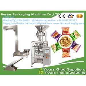 Nut Packaging Machine Bestar packaging multi heads weigher automatic cashew nut