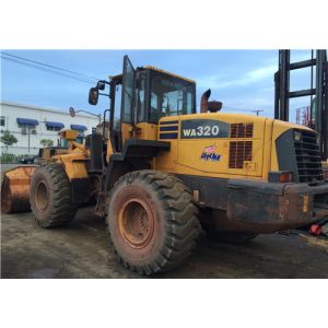 Komatsu WA320-5 Second Hand Front End Loaders Japan Original Color 2.000 Rpm