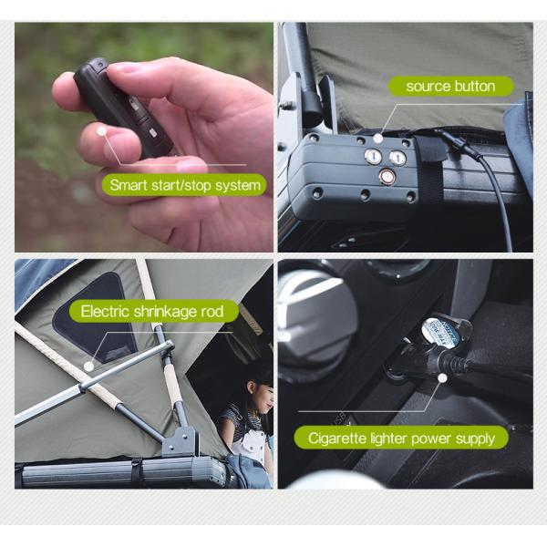 Fire Resistant Off Road Roof Top Tent Automatic Expanding And Collapsing