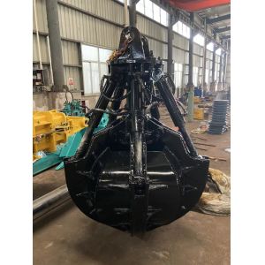 Q355B Q345B Material Grab Bucket For Excavator CAT VOLVO JCB