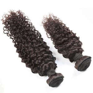 Unprocessed Indian Deep Curly Hair Bundles Durable With High Temperature