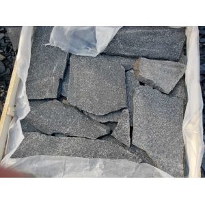 Black Quartzite Random Flagstone,Irregular Flagstone,Flagstone Walkway,Crazy