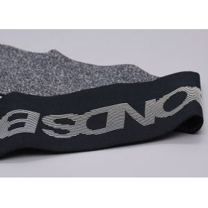 Double Sided 100% Cotton Elastic Band Printed Silicone Logo For Garments