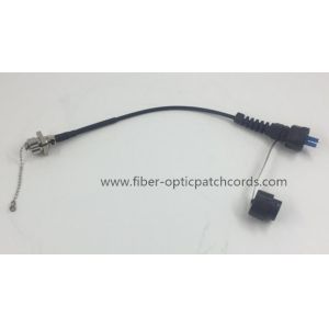 Fiber Optic Cable Patch Cord Duplex CPRI Socket / Plug ODC To ODVA DLC 2 Cores