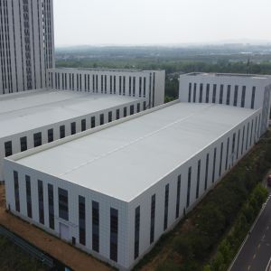 Prefab Steel Structure Warehouse Q235B Q355B with 50-Year Lifespan