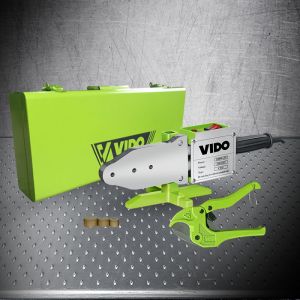 63mm Plastic Tube Welding Tool Vido Power Tools，Precise temperature controlle