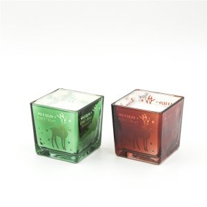 Reed Diffuser Luxury Scented Glass Candle Holder With Customized Logo
