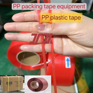 PP Strap Making Machine Make 5-19mm Width Good Straightness With PLC Control