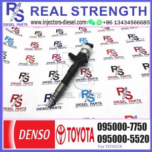 Fuel injector 23670-30300 095000-7760 095000-7761 095000-7751 095000-7750 for