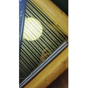 Etched Stainless Steel Sheet for Decoration and Architecture with Customized