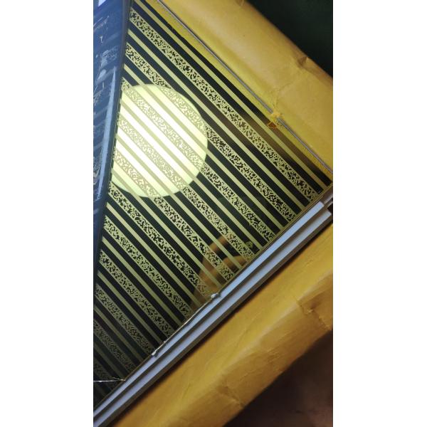 Etched Stainless Steel Sheet for Decoration and Architecture with Customized