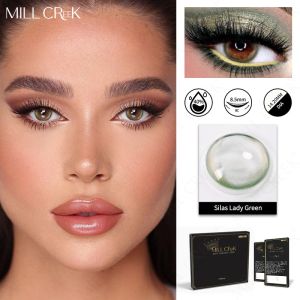 14.2mm Prescription Enhancement Tint Colored Contacts For Graduated Eyes