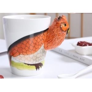 15 Oz 450ml Giraffe 9cmx11cm 3D Ceramic Mugs