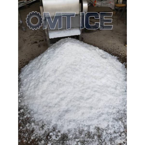 Customized Ice Crushing Machine 10 Tons Multipurpose For Seafood And Vegetables