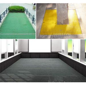 Environment Protection FRP Grating Sheet GB ASTM E23 Standard