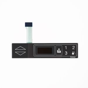 Key Option Embossing PET Membrane Switch for Industrial Control and Medical