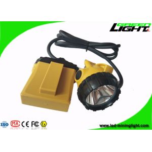 China 25000lux High Power Rechargeable Led Headlight 10.4Ah With Low Power Warning on sale