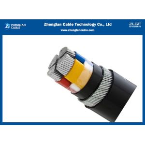China 1.1kv Swa Armored Aluminum Low Voltage Power Cable Underground 4x25mm2 IEC60502-1 on sale