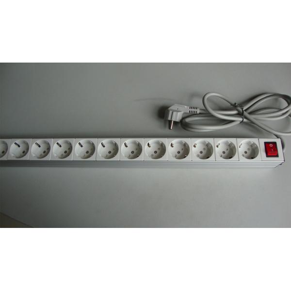Eurpean Multiple Socket Power Strip Bar With Extension Cord / E&F Joint Plug 12