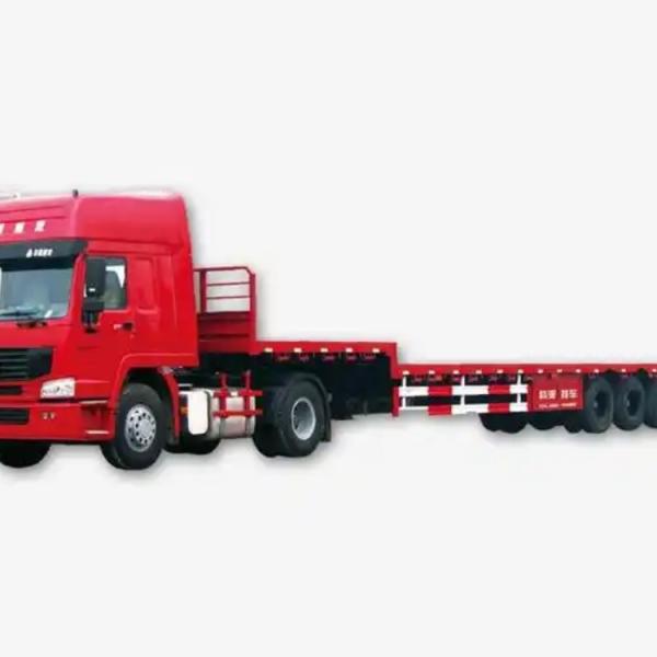 High Quality 40-100 Tons Fence Drop Side Board Trailer 3/4 Axle Cargo Sidewall