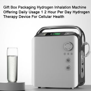 China Gift Box Packaging Hydrogen Inhalation Machine Offering Daily Usage 1 2 Hour Per Day Hydrogen Therapy Device For Cellular Health on sale