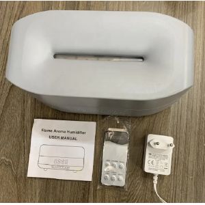 HOMEFISH DC 24V Night Light Flame Effect Humidifier With Bluetooth