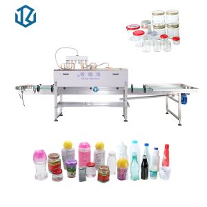220V 160 Bottles / Min Sleeve Labeling Machine For OPS Cans