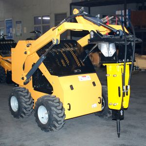 Yanmar Engine Diesel Closed System Skid Steer Loader Attachment Wheel Skid