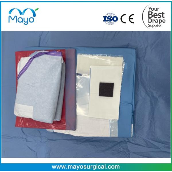 Quality Disposable Laparotomy Drape Pack Sterile Surgical Abdominal Drape Pack wholesale