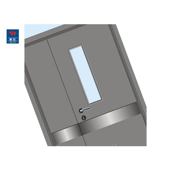 Steel Vision Panels 1 Hour FD60 Fire Doors For Hospitals