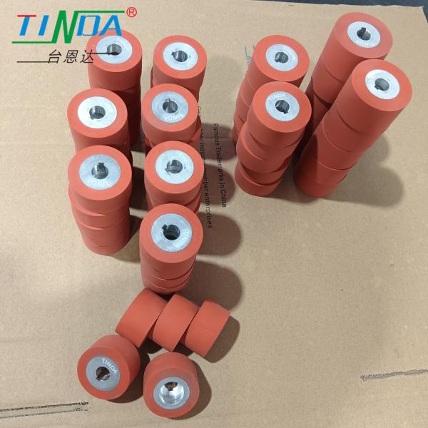 Reliable High-Temperature Hot-Air Silicone Wheels For Raining Coat Industries