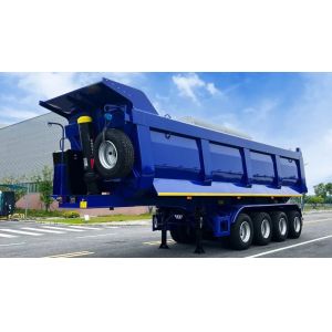 CIMC 4 axle High strength steel 9900*2500*3700mm Load capacity 70 tons 6 doubles