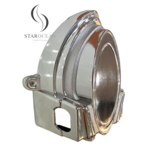 ABS New Handle Coffin Decoration Gold Plating Reinforced Handle For Casket 13#