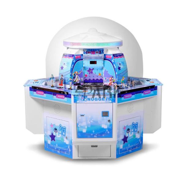 Kids Lottery Pusher Hitting Nuggets Baby Ticket Video Game Machine Coin Operated