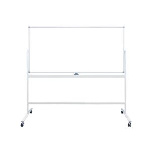 360 Degree Mobile Magnetic Whiteboard With Wheels No Chromatic Aberration
