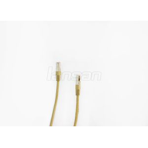 Cheap 4 Pair Stranded Bare Copper Cat6 Patch Cord Felxible LSZH Jacket ETL Approved for sale
