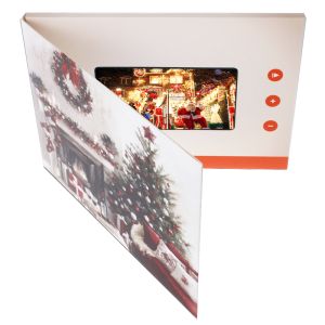 128MB Memory and CMYK Printing LCD Display Screen Folder for Professional