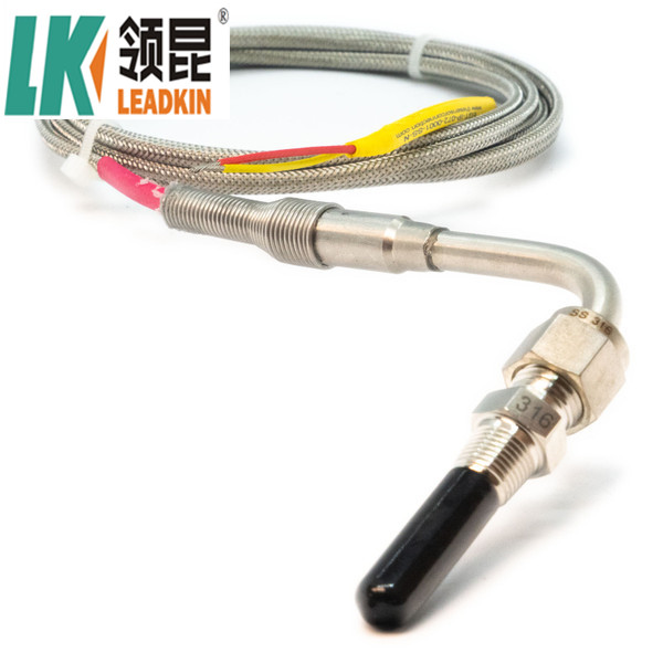 Quality 2m Pt100 Exhaust Gas Temperature Probe K N Type Sensor 0.5mm 99.6 MgO wholesale