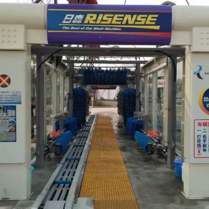 Full Automatic Brush Washing Car Wash Machine Tunnel With Drying System