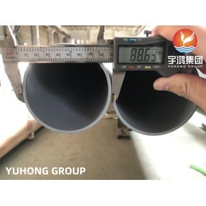 ASTM A790 UNS 31803 Duplex Steel Seamless Pipe For Marine Environments