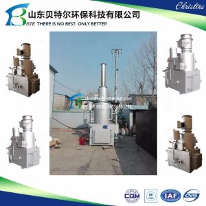 Advanced Burner Technology Hazardous Incinerator for Small Poultry Waste