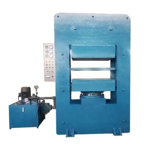Cheap 7000 KG Rubber Vulcanizing Machine for Blue/Green Rubber Bumper Processing Press for sale