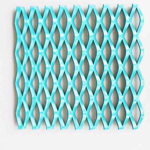 Fluorocarbon Expanded Aluminum Mesh High Visibility And Guarding Properties