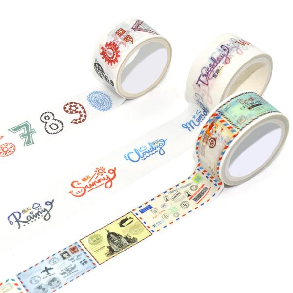 Manufacturer Washi Tape Custom Make New Design Vintage Style Stationery