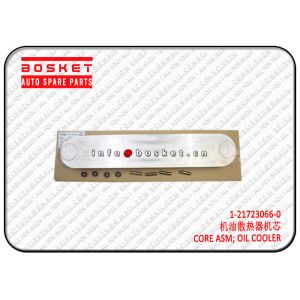 China 1217230660 1-21723066-0 Oil Cooler Core Assembly For Isuzu 6HK1 on sale